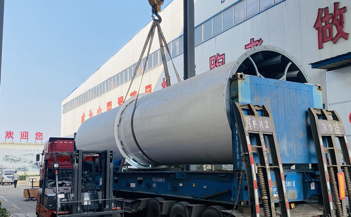 乌干达烘干筒装车 乌干达烘干筒装车