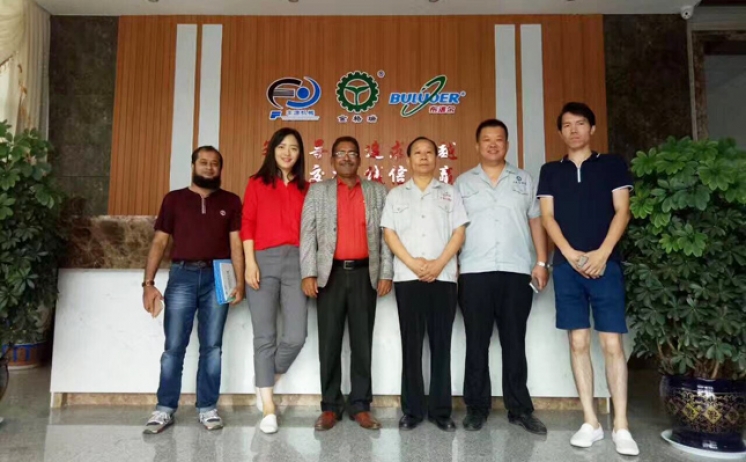 孟加拉国工商联合会董事Runu先生和Raz先生来到山东草莓视频APP网址进入18在线机械有限公司考察访问